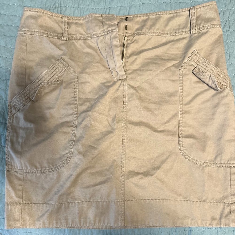Khaki skirt